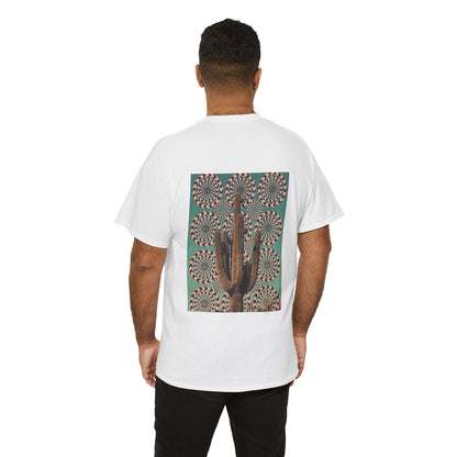 Southwest Aesthetic Mystical Cactus & Eye Design - Unisex Garment-Dyed