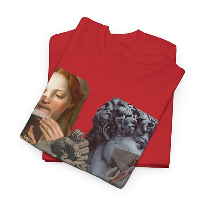 Renaissance Design Tee - Rolling Through the Ages Cool Unisex Shirt