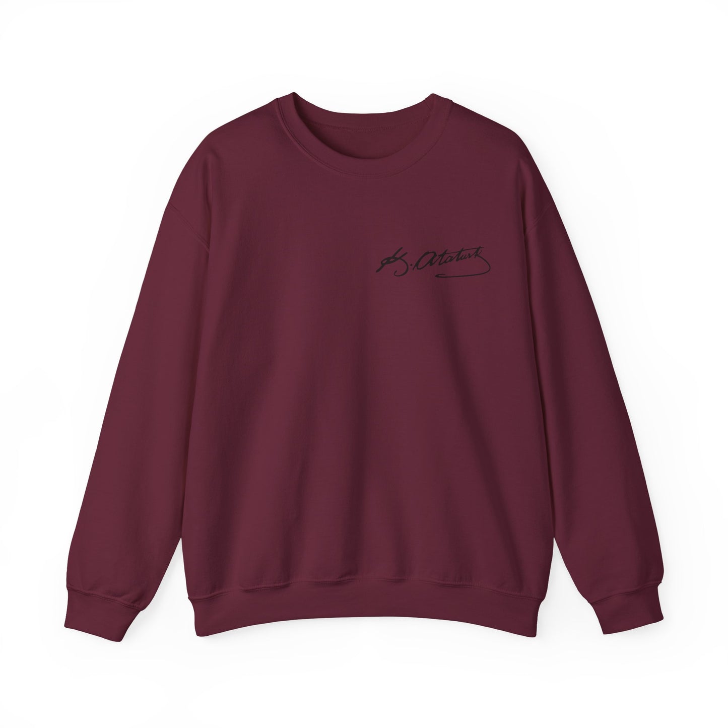 ATA Heritage - Unisex Heavy Blend™ Crewneck Sweatshirt with Signature of Father of Turks