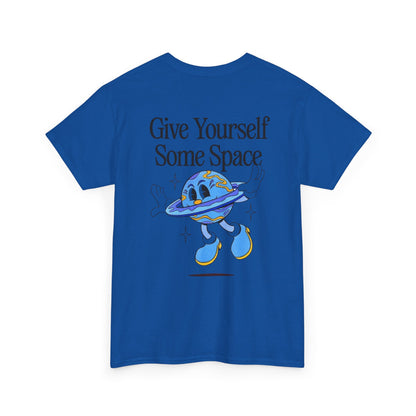 Cute Space Print Unisex Tee - Give Yourself Some Space Design