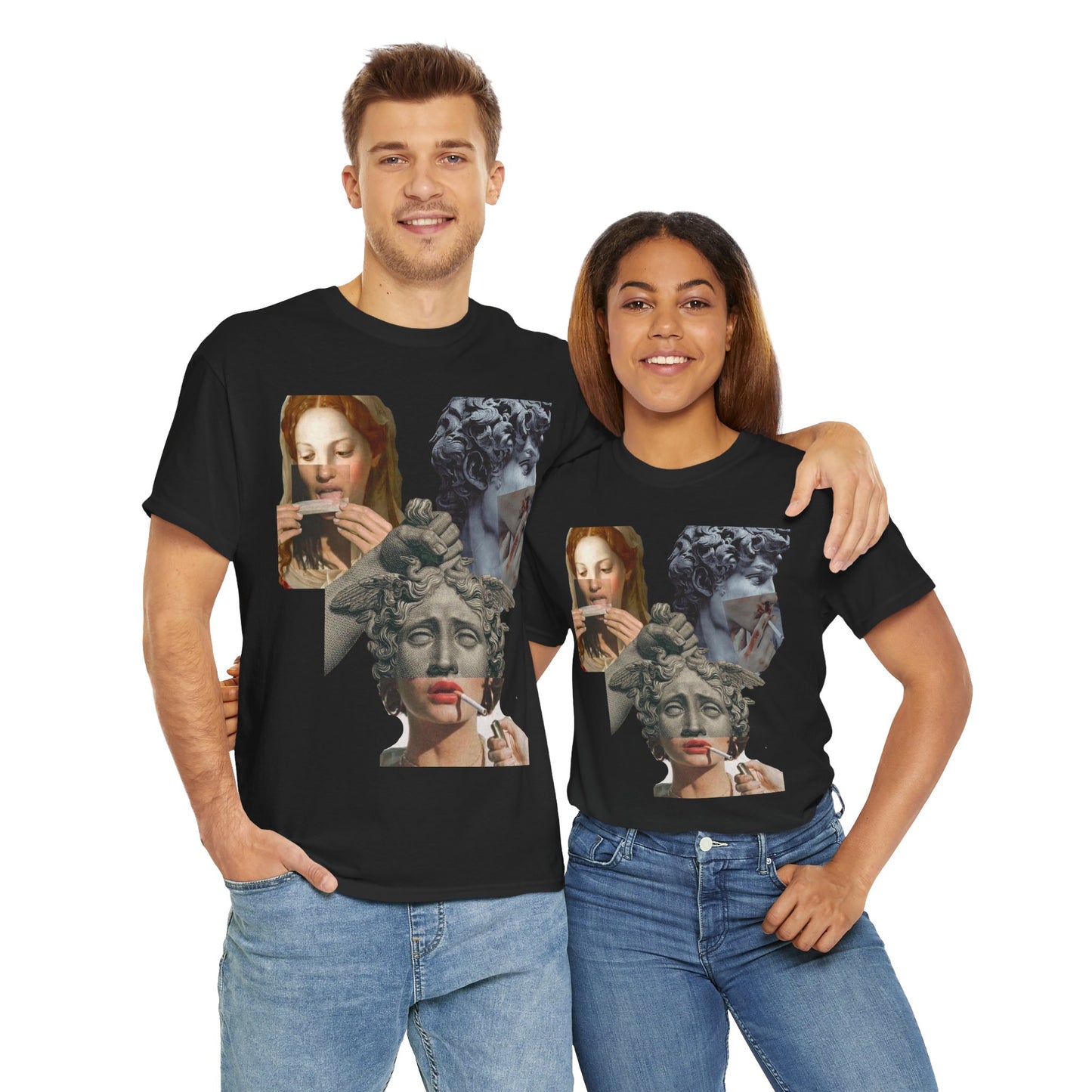 Renaissance Design Tee - Rolling Through the Ages Cool Unisex Shirt