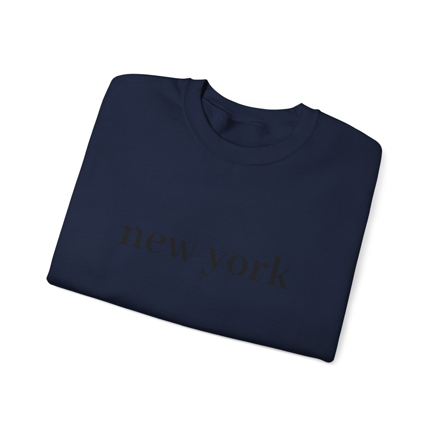 Unisex Heavy Blend™ Crewneck Sweatshirt - Minimal New York Design