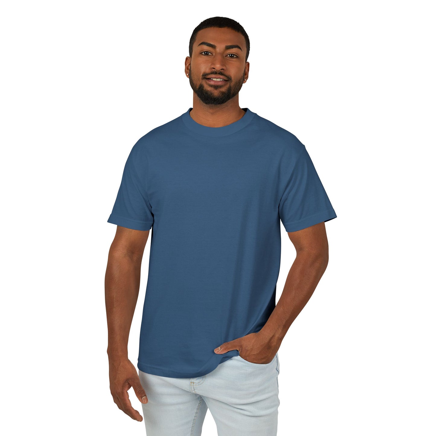 Unisex Heavyweight Cotton Tee - Importance is How Do You See Yourself