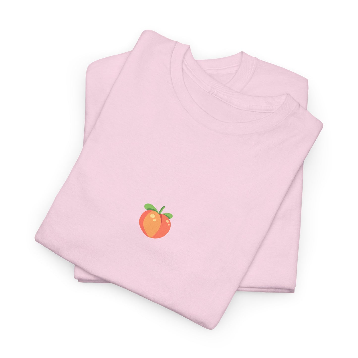 Citrus Peach Shirt – Refreshing Embroidered Unisex Tee