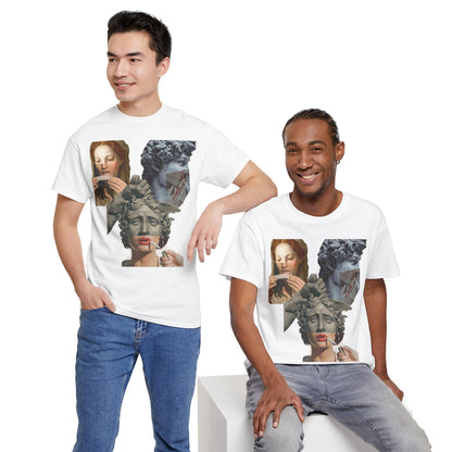 Renaissance Design Tee - Rolling Through the Ages Cool Unisex Shirt