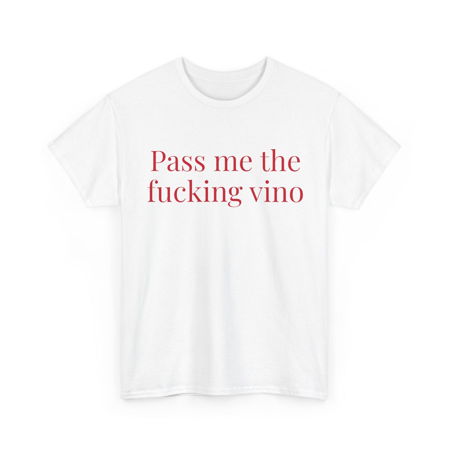 Unisex Cool Tee - Pass Me the Fucking Vino