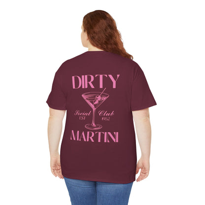Martini Club Unisex Tee - Cute Cocktail Design